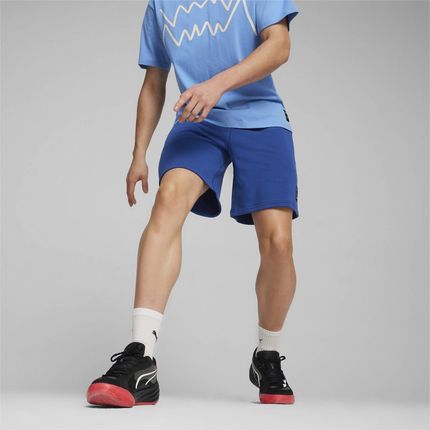 Szorty męskie Puma PIVOT niebieskie 62509302 - zdjęcie 3