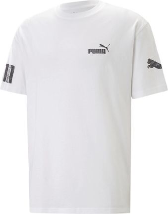 Koszulka męska Puma POWER SUMMER biała 67339902