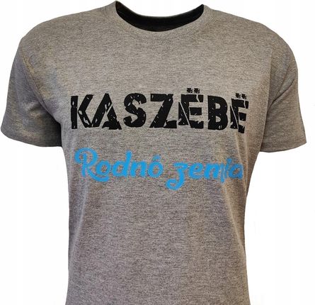 T-shirt męski KASZEBE koszulka bawełna RODNO XL - zdjęcie 2