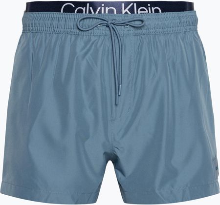 Szorty kąpielowe męskie Calvin Klein Short Double Waistband muted cerulean | WYSYŁKA W 24H | 30 DNI NA ZWROT Wiosna 2024