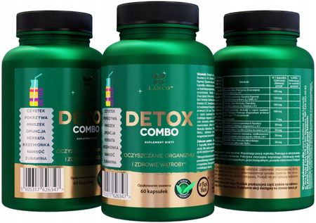 Lanco Nutritions Detox Combo Lanco 60kaps. - zdjęcie 4