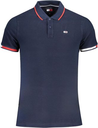 MĘSKA KOSZULKA POLO Z KRÓTKIM RĘKAWEM TOMMY HILFIGER NIEBIESKA