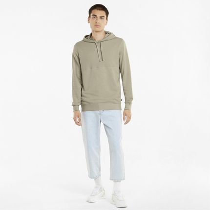 Bluza z kapturem męska Puma MODERN BASICS TR beżowa 58934842 - zdjęcie 2