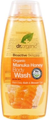 DR. ORGANIC Manuka Bath & Shower Żel do mycia ciała z miodem Manuka, 250 ml