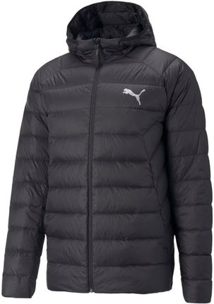 Kurtka męska Puma PackLITE Hooded Down Jacket Rozmiar: M / Kolor: czarny