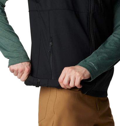 Bezrękawnik softshellowy męski Columbia ASCENDER II czarny 2090474010 - zdjęcie 2