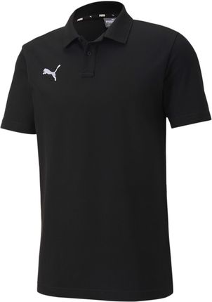 PUMA Męska koszulka polo / t-shirt z krótkim rękawem teamGOAL 23 Casuals, rozmiar:M, kolor:Czarny (Puma Black)