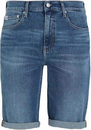 Calvin Klein Jeans Męskie Szorty jeansowe J30J324874 Niebieski Slim r. 31