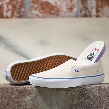 buty VANS - Mn Skate Slip-On Raw Canvasclassic White (ACV) rozmiar: 40