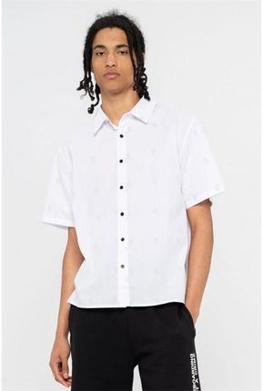 spódnica SANTA CRUZ - Mini Mono Hand Shirt White (WHITE) rozmiar: M