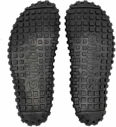 Gumbies japonki unisex Duckbill Flip Flops - czarno-szare - zdjęcie 2