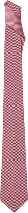 Klasyczny krawat męski elegancki ze wzorem - zdjęcie 2
