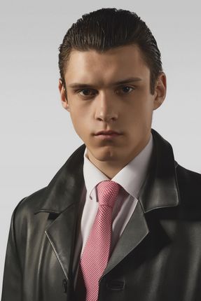 Klasyczny krawat męski elegancki ze wzorem