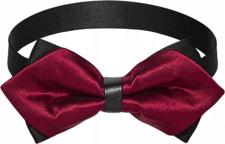 Muszka dwuwarstwowa elegancka mucha męska - zdjęcie 3