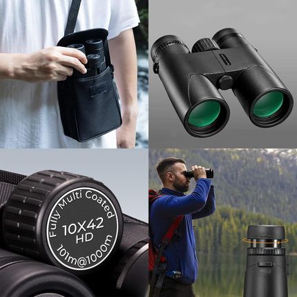 Lornetka K&F Concept 10x42 BaK4 IP66 KF33.081 - zdjęcie 3