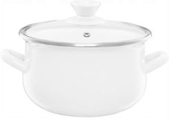 Zdjęcie Emalia Olkusz Garnek Pyza Kremowy 22Cm (35070) - Rychwał