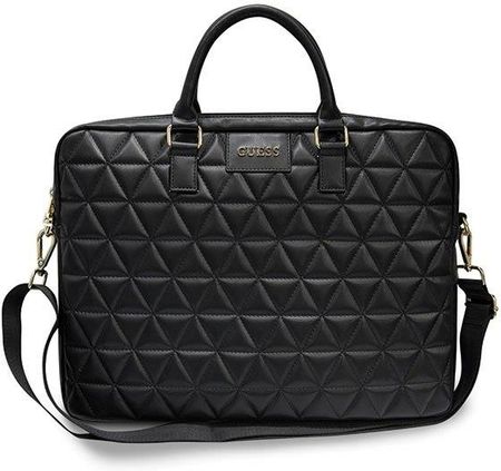 Guess Torba do notebooka 16 cali Quilted GUCB15QLKB czarna (GUE000540)