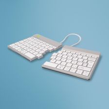 Klawiatura R-Go Tools R-Go Split Break Biała (RGOSBBEWLWH)