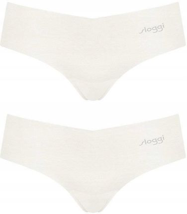 2x Majtki bezszwowe Sloggi Zero Microfibre Hipster S