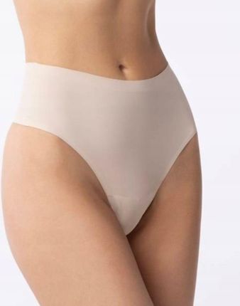 Majtki Julimex Simple String Maxi beżowe S