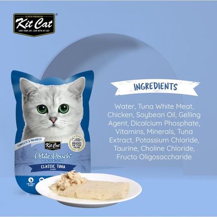 Kit Cat Petite Pouch Classic Tuna 70G - zdjęcie 4