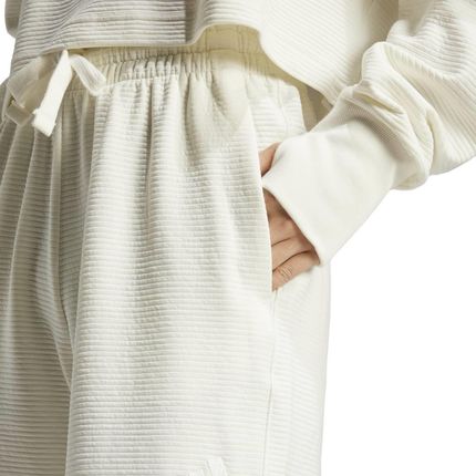 Spodnie dresowe damskie adidas ALL SZN 7/8 beżowe IY6825 - Ceny i