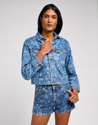 Kurtka Damska Lee Cropped Rider Jkt Tropical Denim 112349588 R.xs