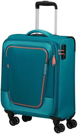 Walizka mała pokładowa American Tourister Pulsonic Exp stone teal