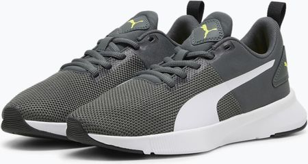 Buty dziecięce PUMA Flyer Runner mineral gray/puma white/puma black | WYSYŁKA W 24H | 30 DNI NA ZWROT Wiosna 2024