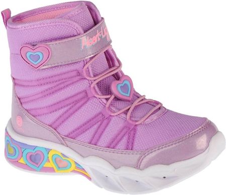 Skechers Sweetheart Lights 302661L-LVTQ, dla dziewczynek , Buty zimowe, Różowy, Rozmiar: 33 EU