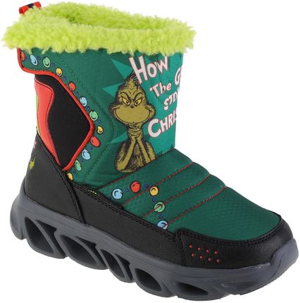 Skechers Dr Seuss Hypno-Flash 3.0 Too Late To Be Good 406015L-GRMT, buty zimowe, dla chłopców, zielony, rozmiar: 35