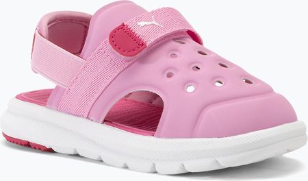 Sandały dziecięce PUMA Evolve AC Inf lilac chiffon/puma white/orchid shadow | WYSYŁKA W 24H | 30 DNI NA ZWROT Wiosna 2024