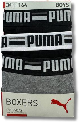 Bokserki chłopięce Puma BASIC BRAND 3-PACK wielokolorowe 93545901