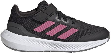 Adidas Buty dla dzieci adidas Runfalcon 3.0 Sport Running Elastic Lace Top Strap czarne HP5875