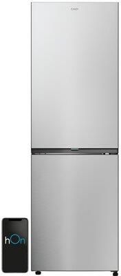 Lodówka Candy CNCQ4T618EX z zamrażalnikiem dolnym 185 cm Inox