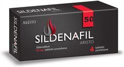 Zdjęcie Sildenafil Aristo 50 Mg 4 Tabl Powlekane (5909991497293) - Bełchatów