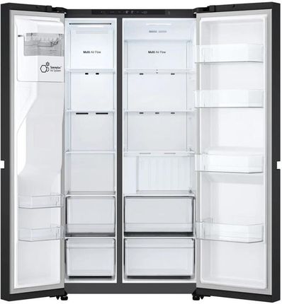 Lodówka LG GSLC40EPPE Side by Side No Frost 179cm Czarny od 4499