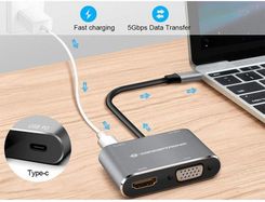 Conceptronic 4-In-1 Docking Station (DONN16G)