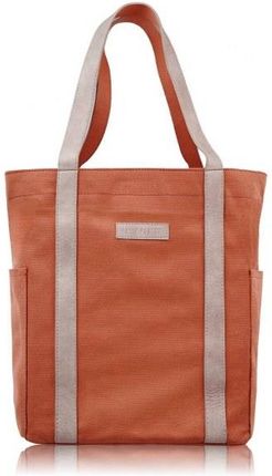 Torebka Damska Paolo Peruzzi Shopper Bag E-17-RU Pomarańczowa