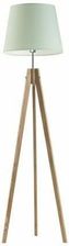 Zdjęcie Lampa podłogowa ARUBA abażur miętowy stelaż dębowy - Legionowo
