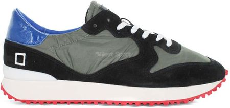 D.A.T.E. Włoskie buty męskie SPIKE NYLON czarny szary 42