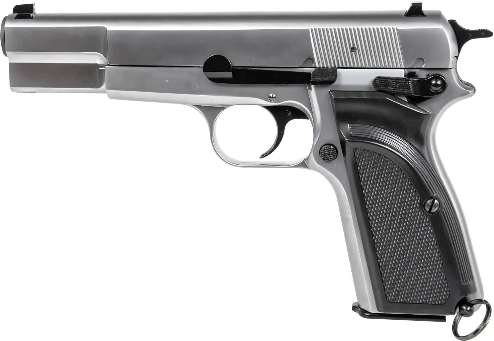 Pistolet Gbb We Browning Hi Power Mk Iii Silver - Ceny i