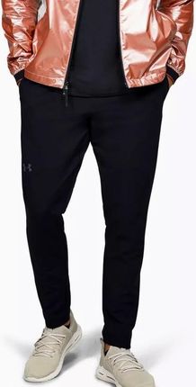 Męskie spodnie dresowe Under Armour  UNSTOPPABLE TAPERED PANTS Black XS