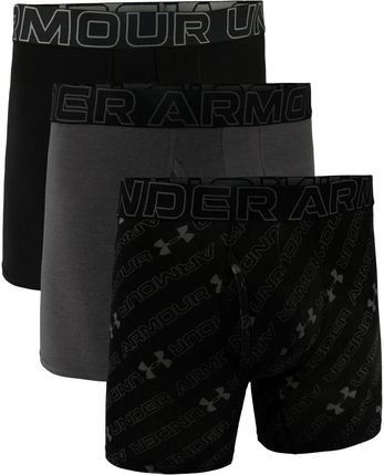 Under Armour Men‘s boxers M Perf Cotton Nov 6in 3Pack Black