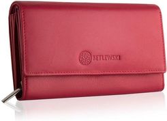 Zdjęcie Portfel Damski Softly Betlewski BPD-SS-12 Czerwony - Dynów
