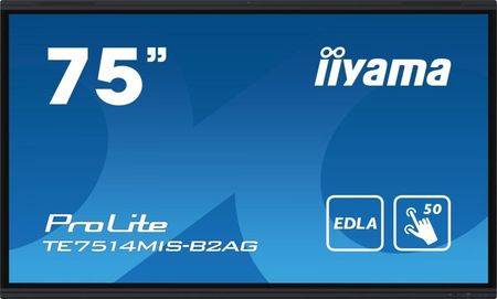 Iiyama Monitor Interaktywny 75 Cali Te7514Mis-B2 (TE7514MISB2AG)