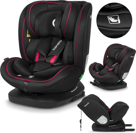 Lionelo Bastiaan 0-36 kg I-Size Isofix + Top Tether Black Red