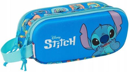 Safta Piórnik Saszetka Tuba Podwójna 3D Stitch Stich