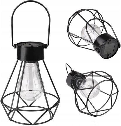 Lvt Lampa Ogrodowa Led Solarna Wisząca Diament 3662