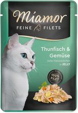 Miamor Fine Fillets Mokra Karma Dla Kotów Tuńczyk I Warzywa 24X100G